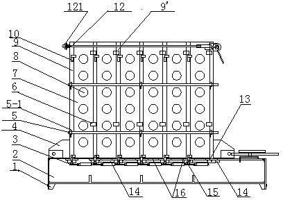 Energy-saving self-heat-insulation ceramsite building block and manufacturing method and forming mould thereof