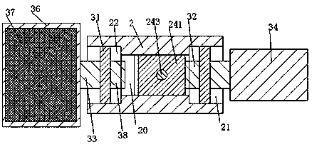 Novel vegetation irrigating device