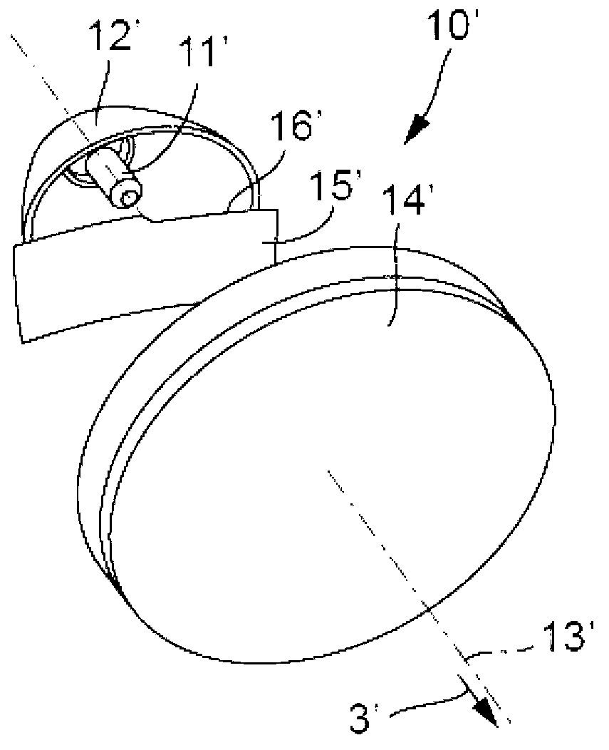 Headlight projection module for a motor vehicle