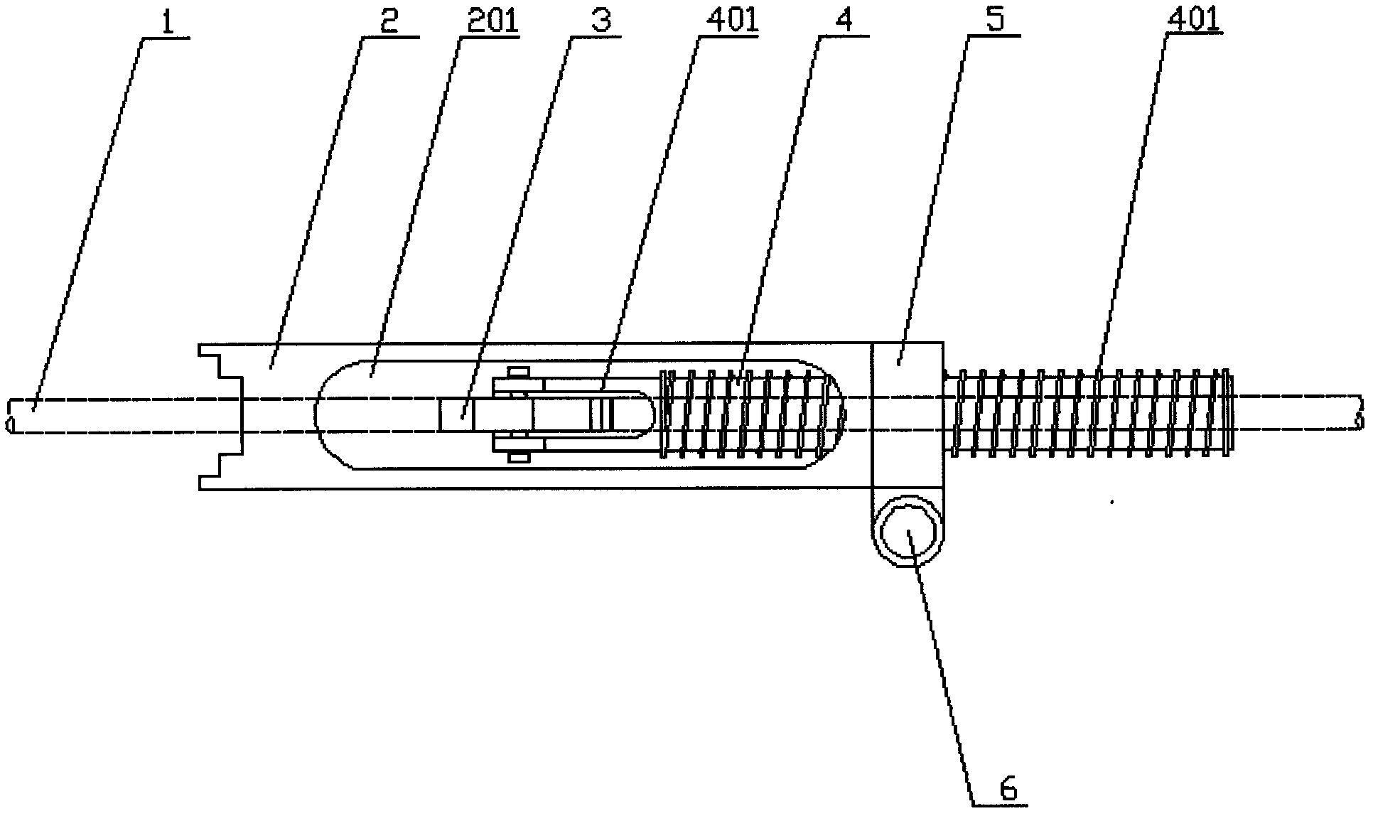 Pretensioner for form cable