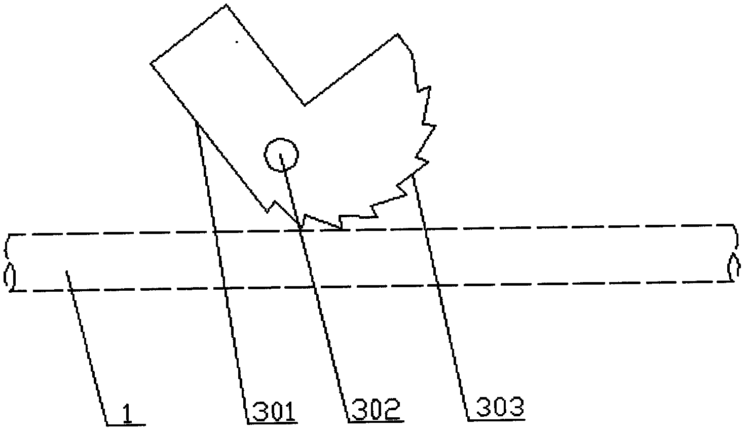 Pretensioner for form cable