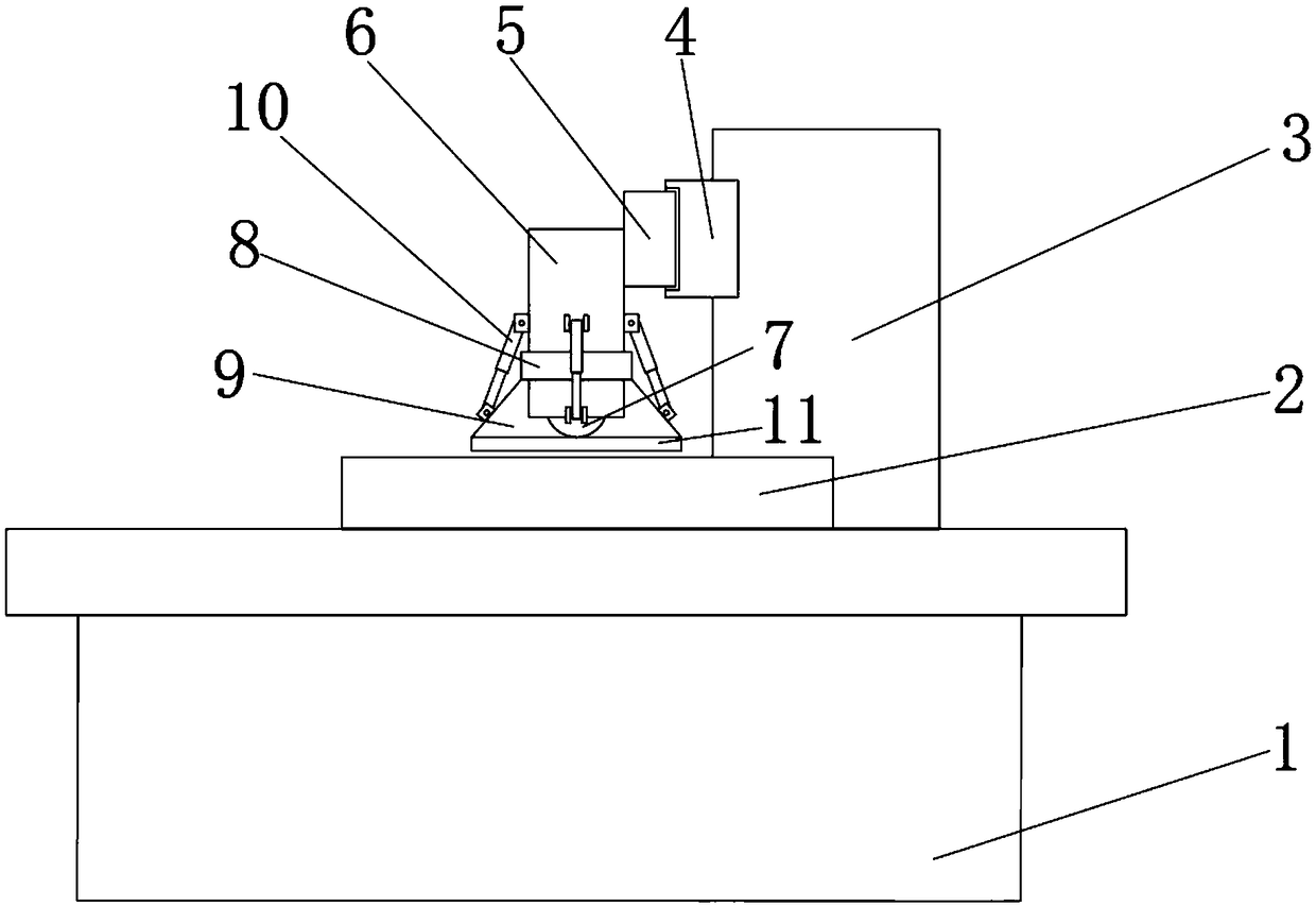 Surface grinding machine with dustproof function