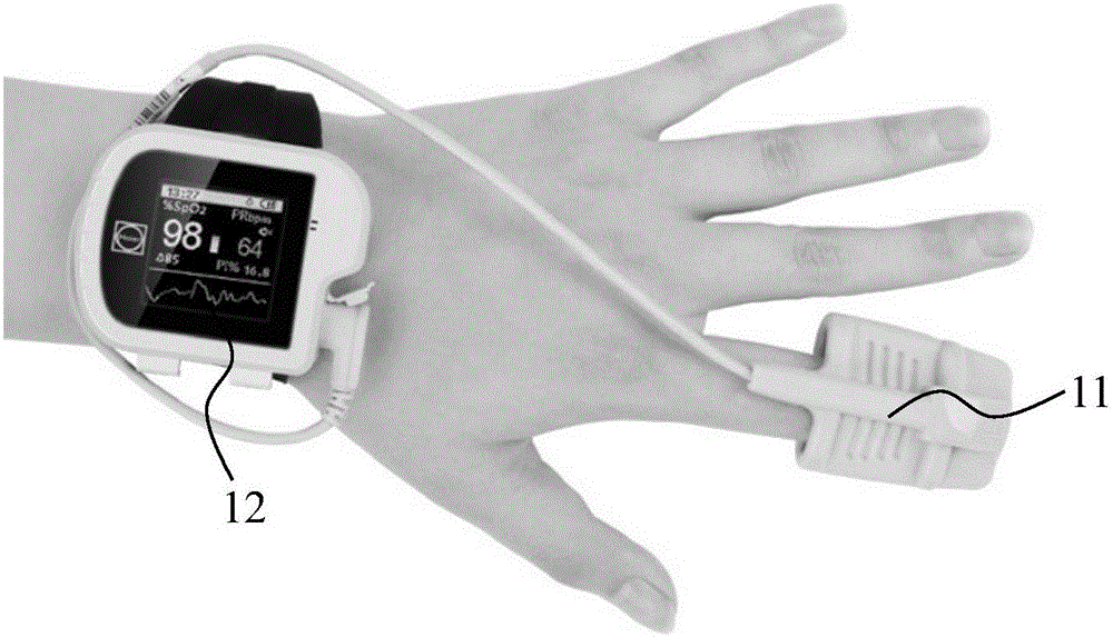 Intelligent watch and blood oxygen detection method