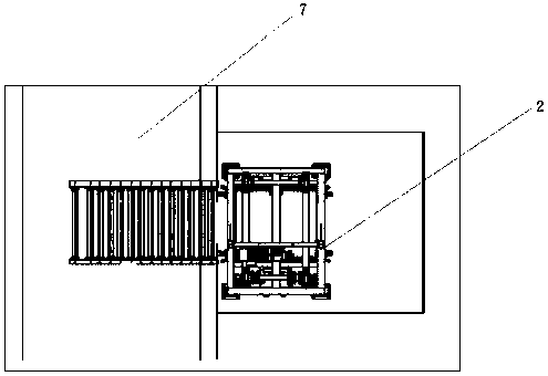 Intelligent stereoscopic warehouse with automatic storage function