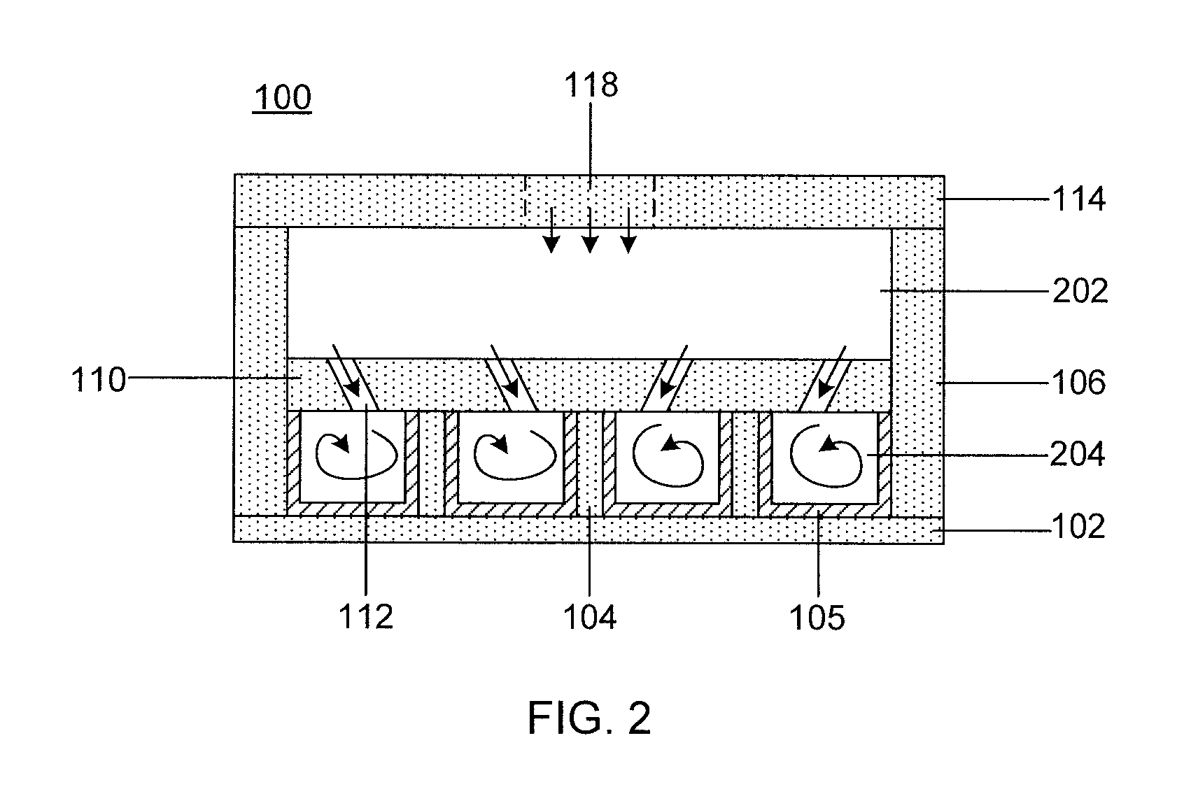 Cold plate with combined inclined impingement and ribbed channels