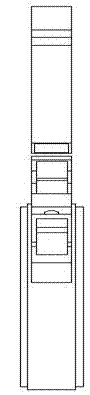 Driving separation type potato seeding device