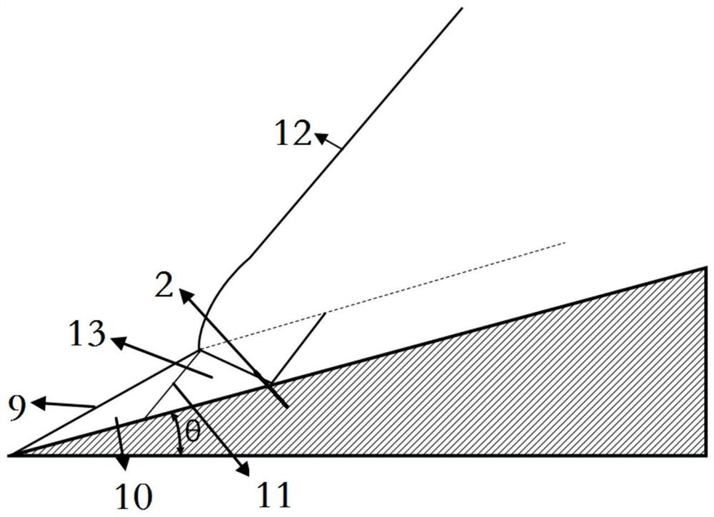 Combustion chamber, engine and aircraft based on supersonic speed ramjet oblique detonation