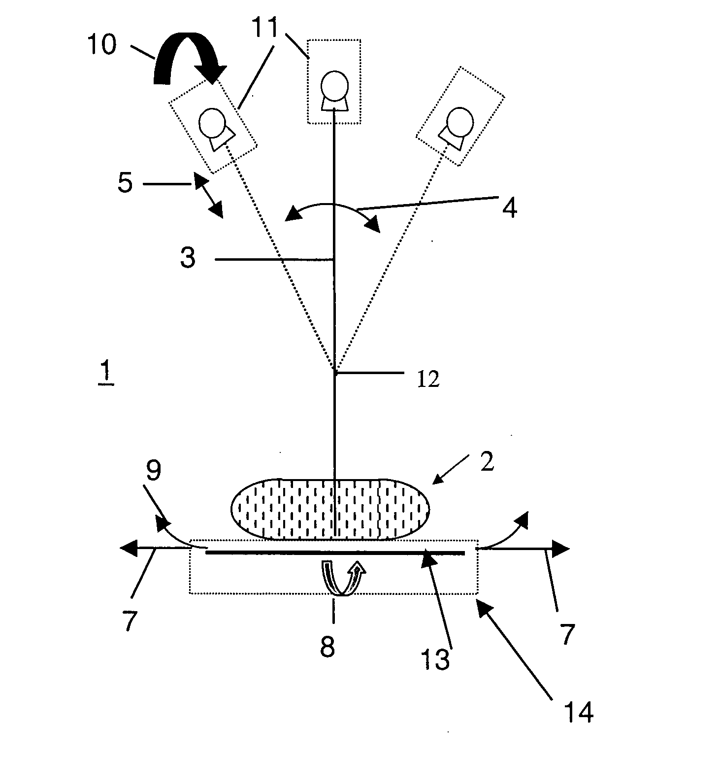 Tomographic mammography method