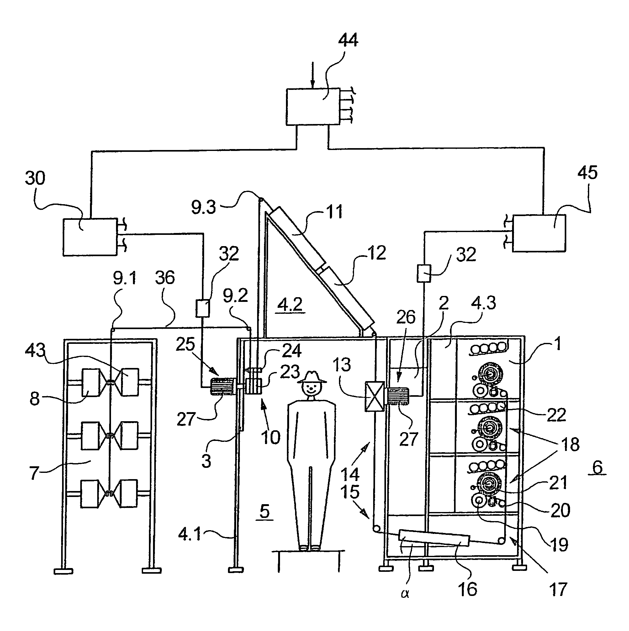 Yarn false twist texturing machine