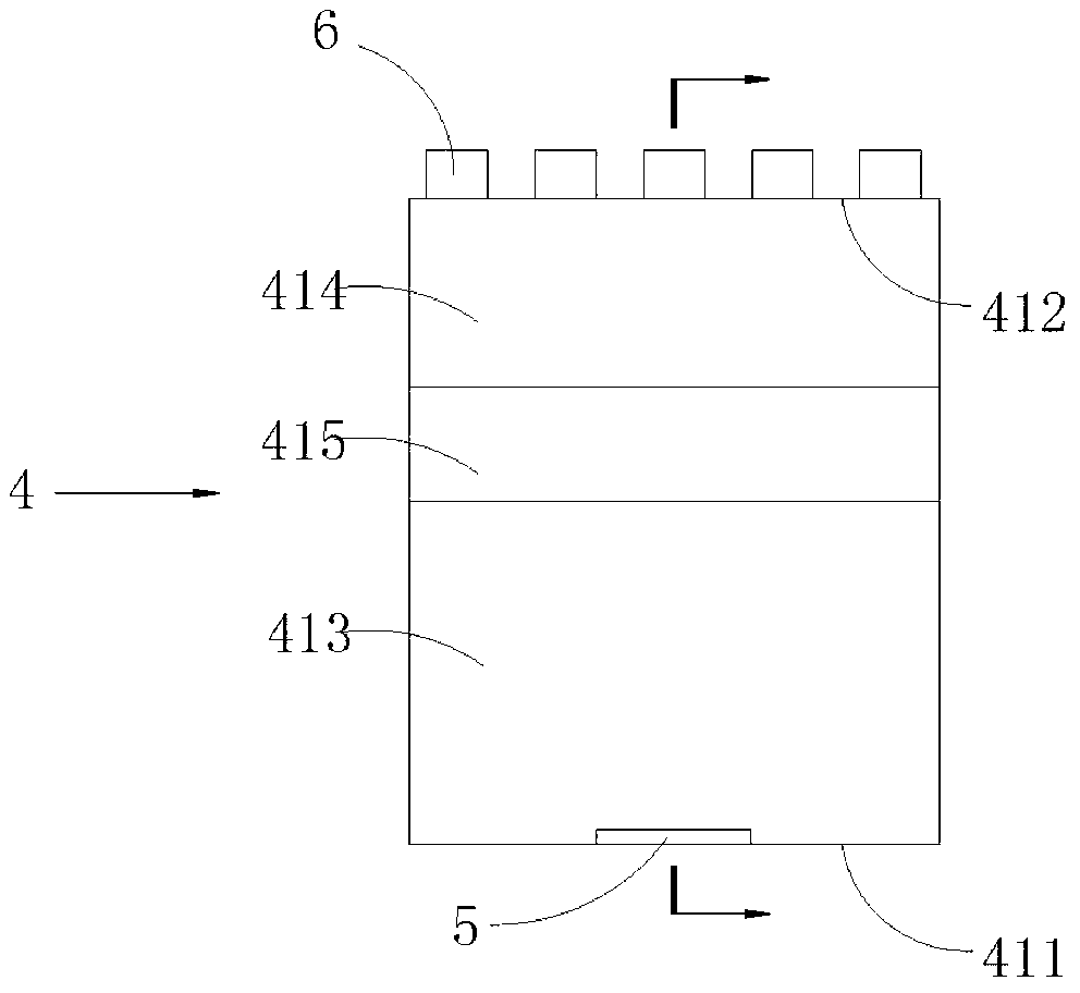 Pectinate gas mixing unit and pectinate gas mixer