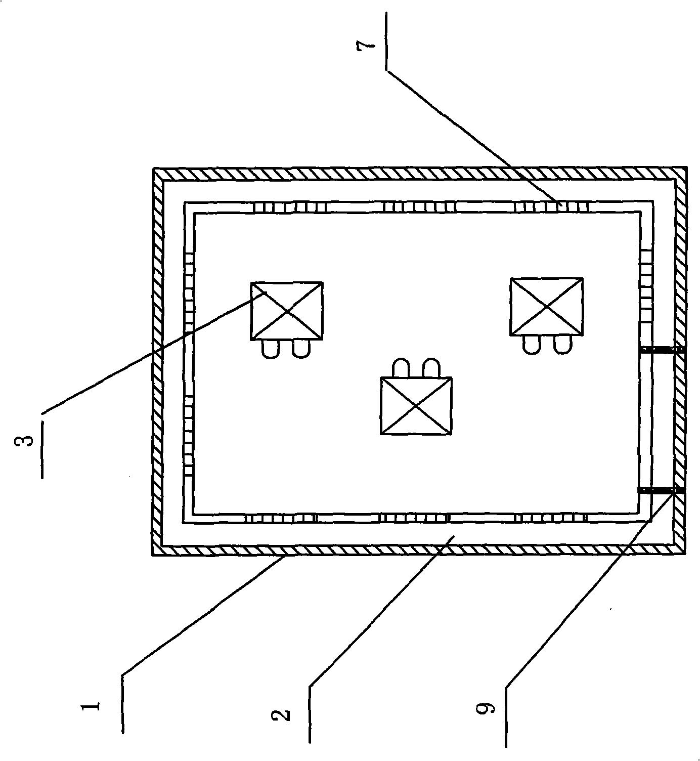 Ice-temperature vault