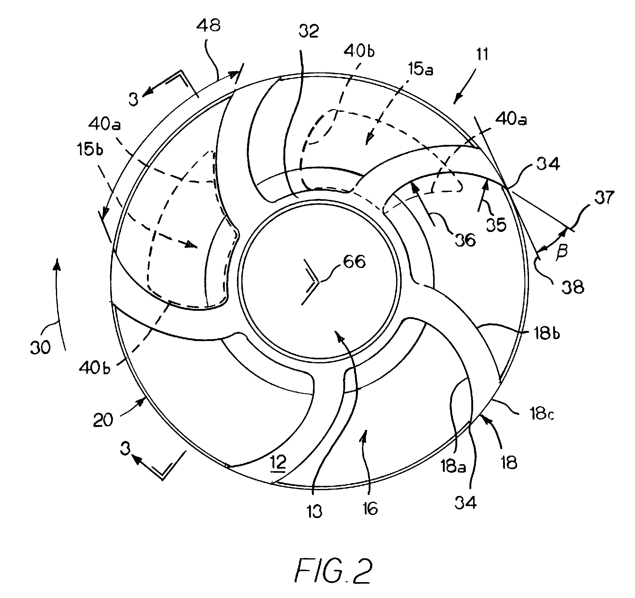 High flow/high efficiency centrifugal pump having a turbine impeller for liquid applications including molten metal