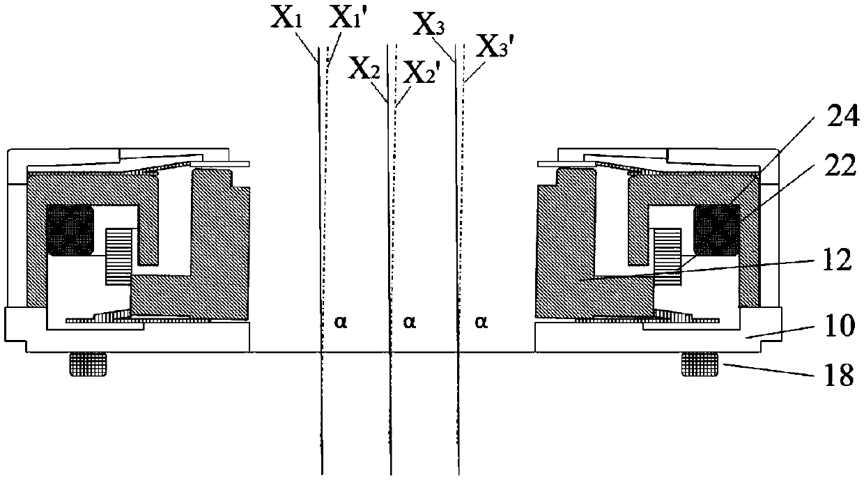 Assembling method based on multiple groups of optical lenses forming motor optical assembly