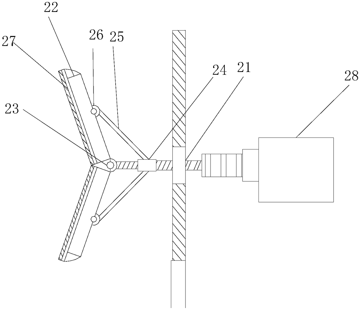 Automatic astigmatic or concentrated light lighting device