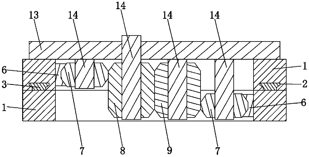 Rotary adjusting type sewage pipe inner wall cleaning device and using method thereof