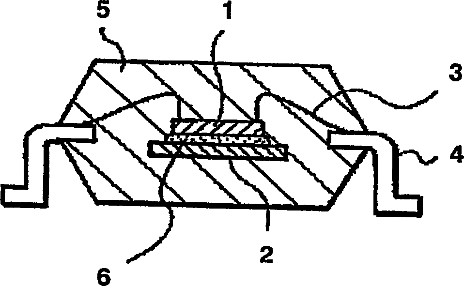 Resin composition for encapsulating semiconductor chip and semiconductor device therewith