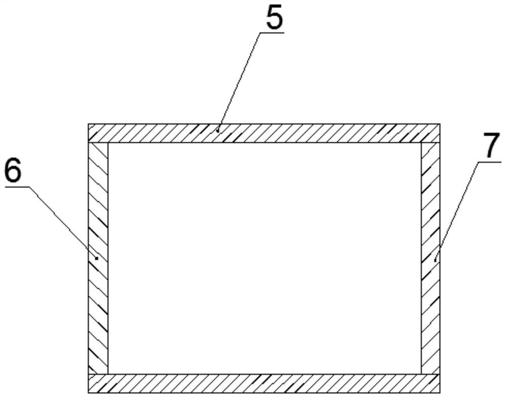 Crushing dust generation simulation experiment device for coal and rock mass cutting of heading machine