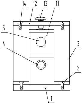 Damping rubber plate molding machine