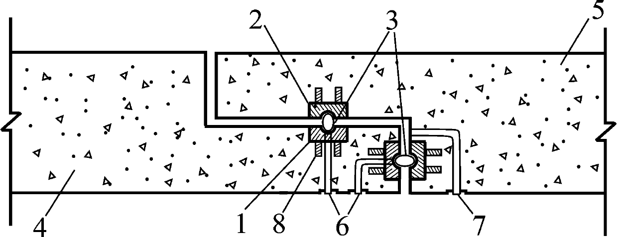 Self-adaptive replaceable pipeline joint waterproof structure