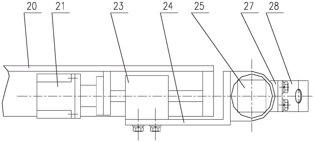 Automatic welding device for agricultural vehicle balance weight