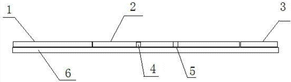 Colloidal gold quenching quantum dot immunochromatographic test strip for detecting zearalenone and preparation method of test strip