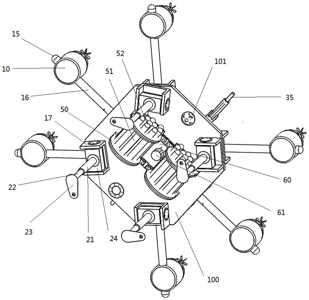 Pesticide spraying device