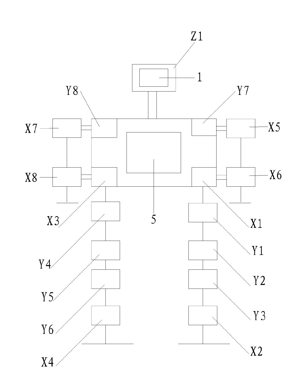 Intelligent toy robot with action imitation function