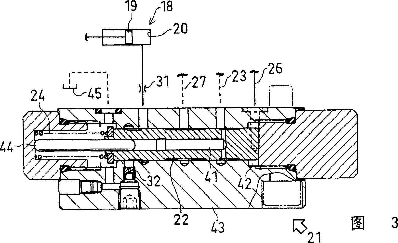 Automatic transmission mechanism of hydraulic motor