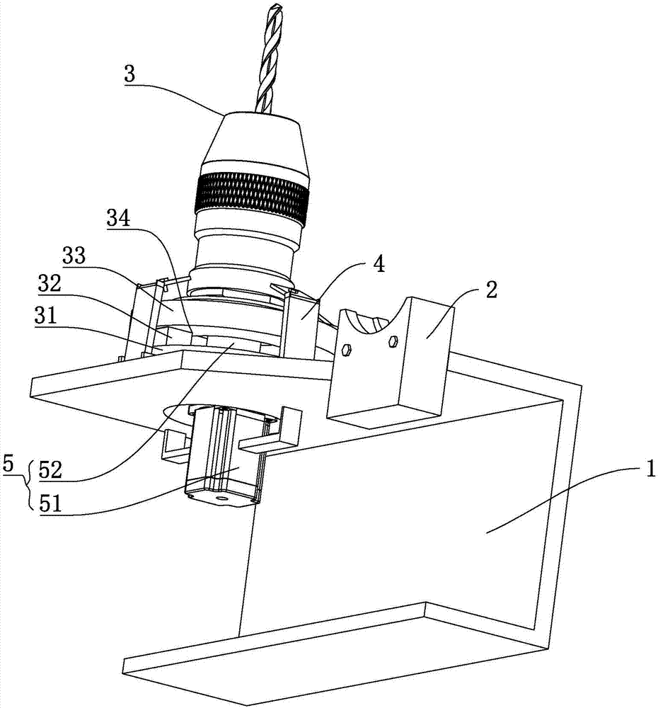 Vertical special drilling machine