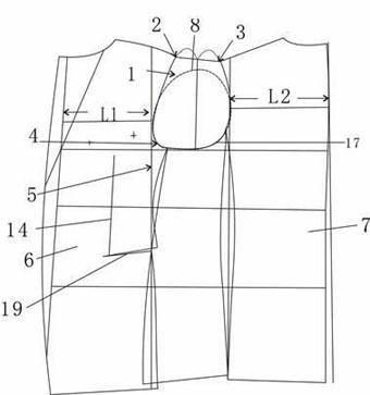 Pattern making method of suit sleeve