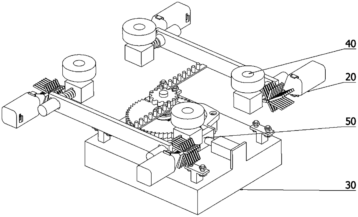 Auxiliary positioning device for automobile die machining and using method thereof