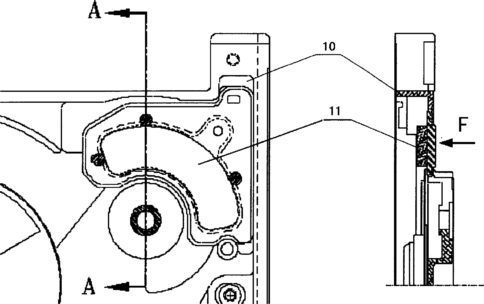 Installation testing method of small hard-disk voice coil motor upper cover