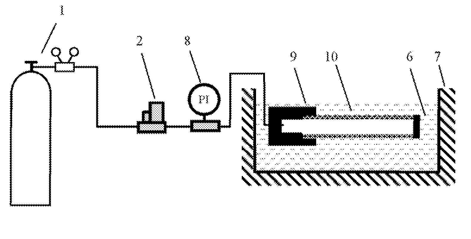 Method of Determining Surface Pore Mouth Diameter Distribution of Porous Material