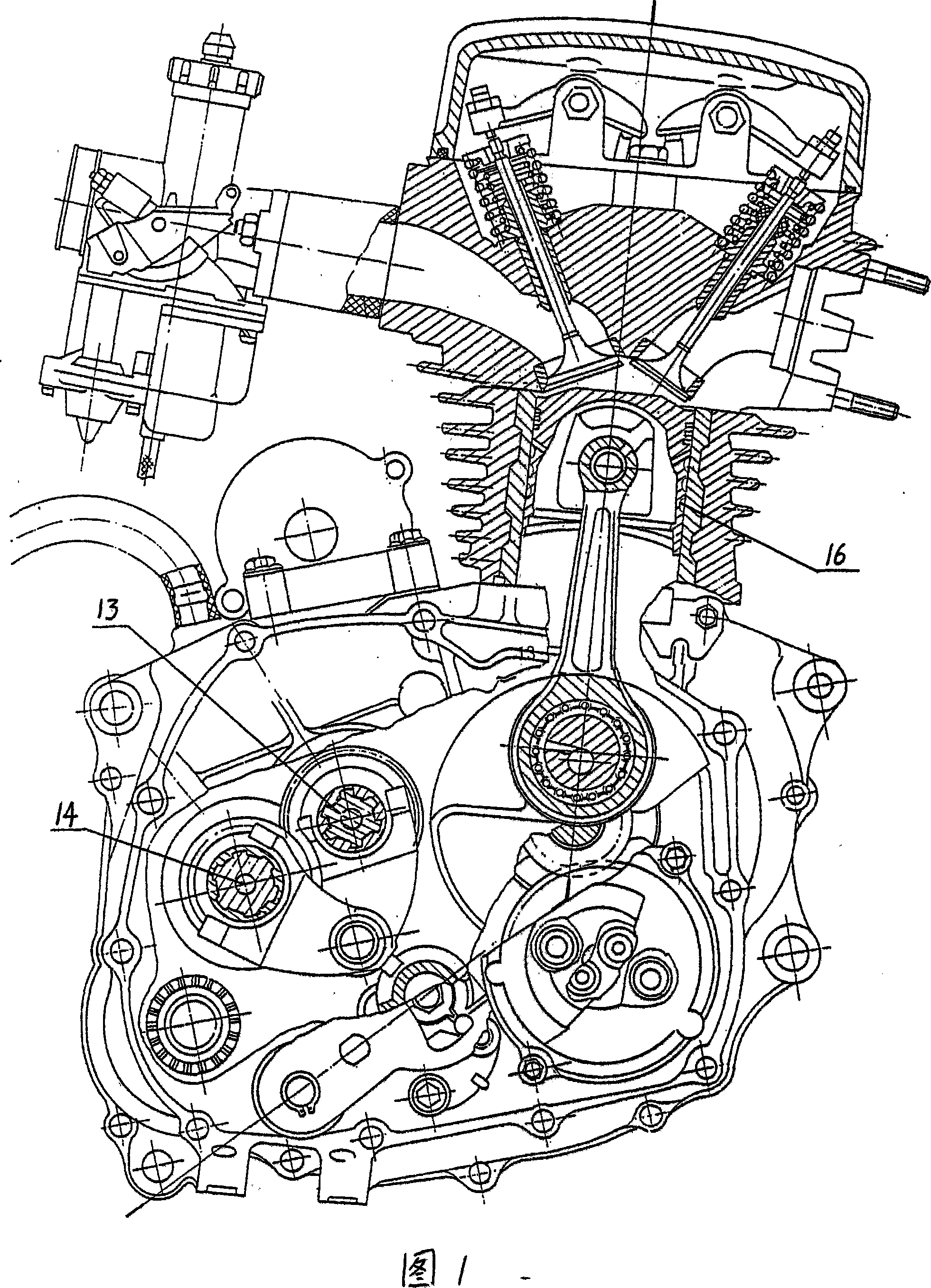 CG150 engine applying lightweight optimization and dynamic balance optimization technique