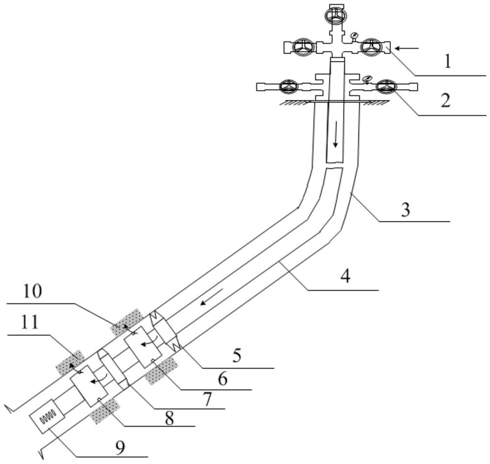 A Downhole Pulse Generation Device and Injection Method Driven by Tubing Transmission