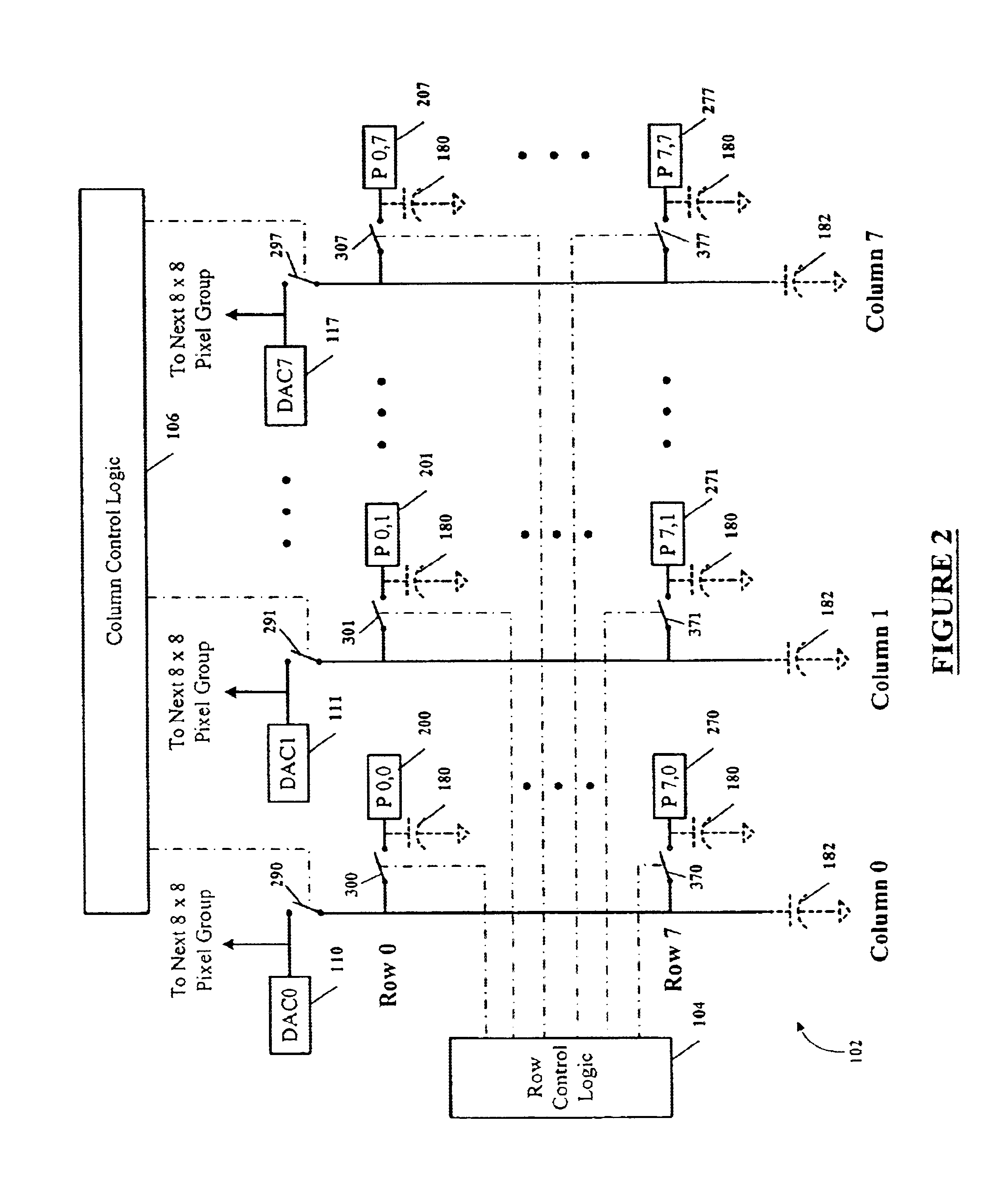 Frame prewriting in a liquid crystal display