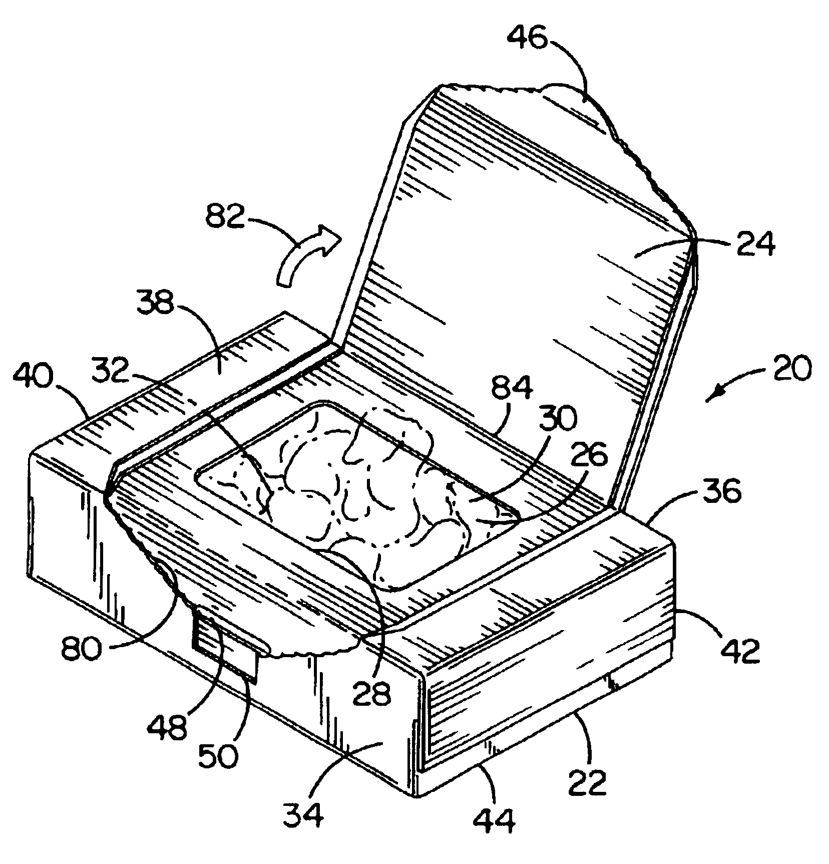 Dispensing container and method for manufacturing same