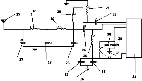 Underground parking wireless sensing network networking lighting device