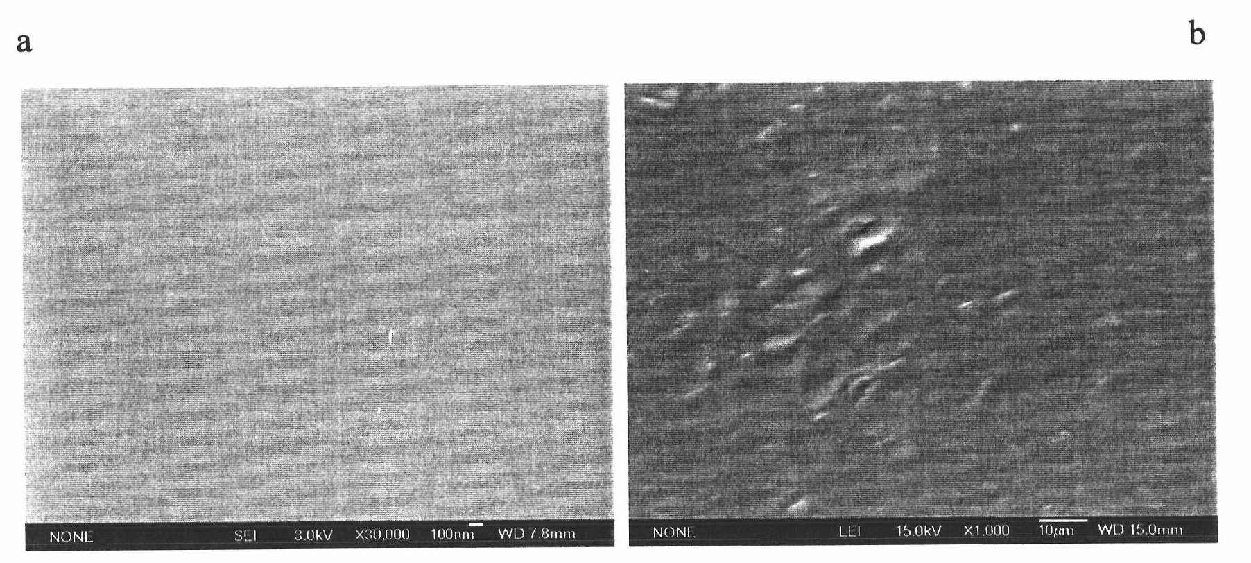 One-step in situ synthesis method for preparing transparent organic inflaming retarding composite material