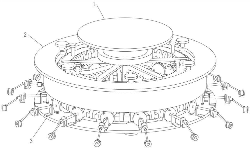 High-speed precise gear transmission device