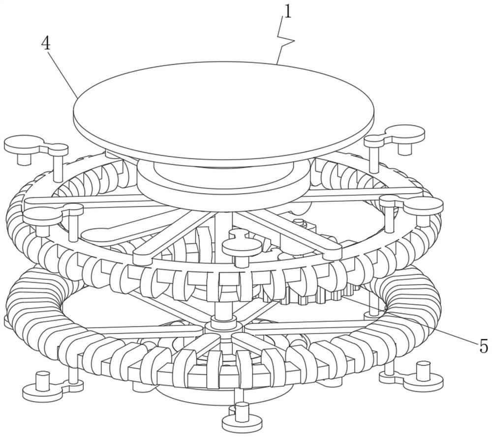 High-speed precise gear transmission device