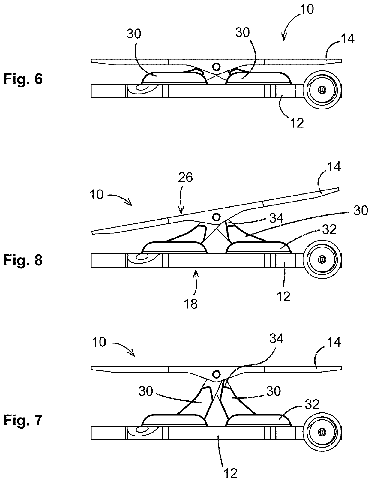 Knee flexion and extension gap tensioning and measuring method