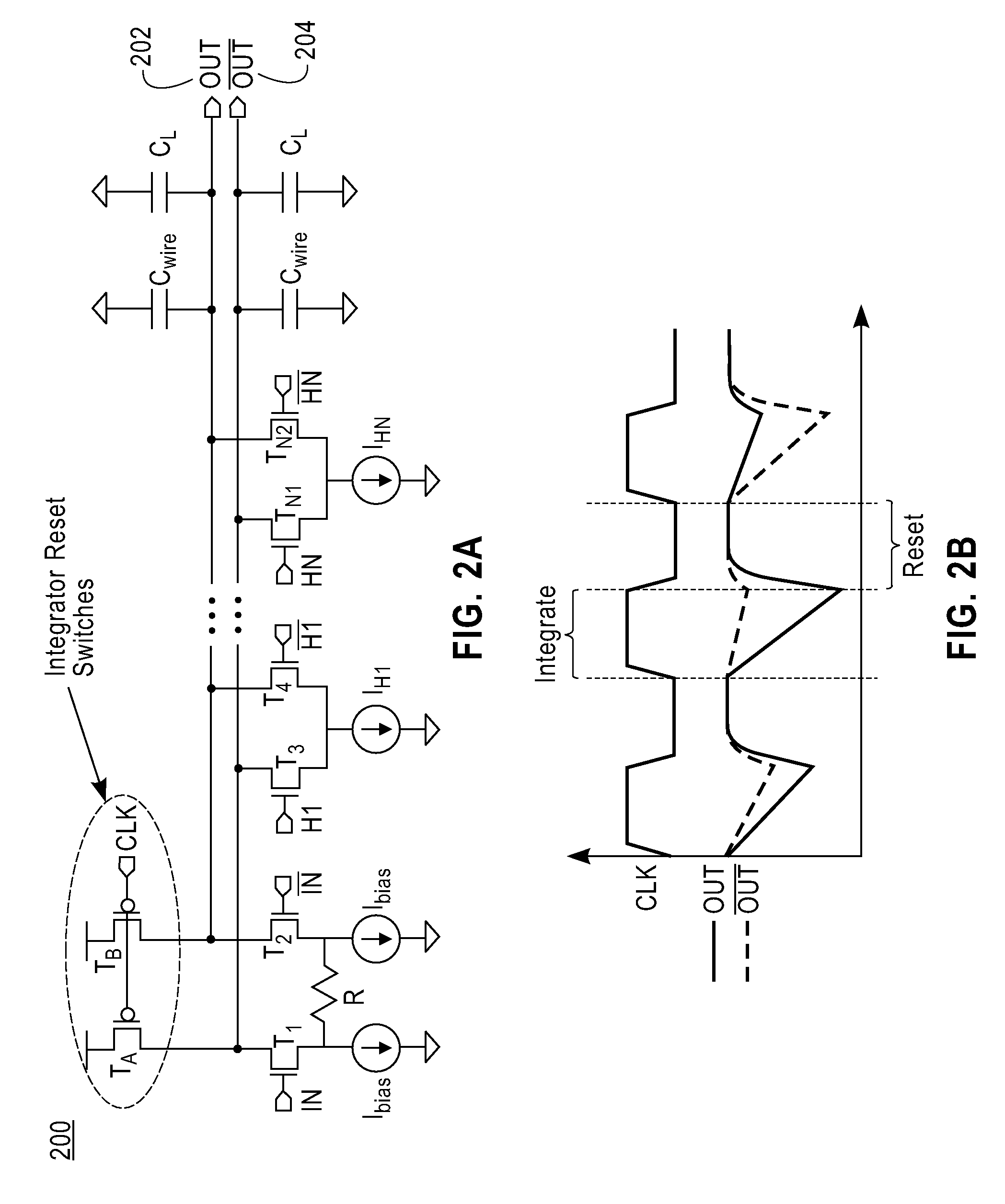 Methods and apparatus for calibrating output voltage levels associated with current-integrating summing amplifier