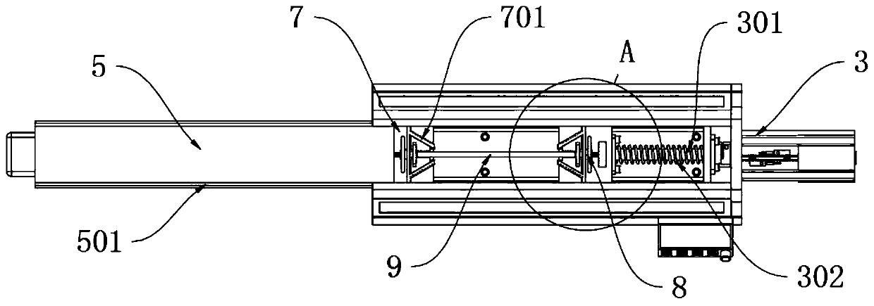 Steel cable strength testing device for coal equipment