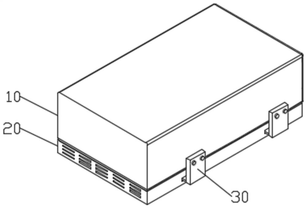 Colorful LED lamp bead mounting structure and mounting method thereof