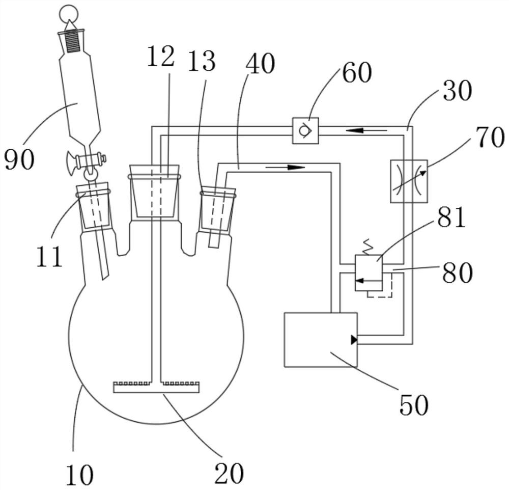 Preparation method of superhydrophobic polyester fabric and air bubble stirring device