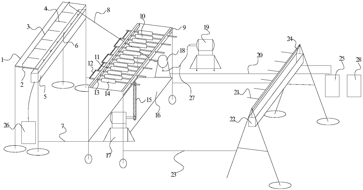 Automatic paint filling equipment