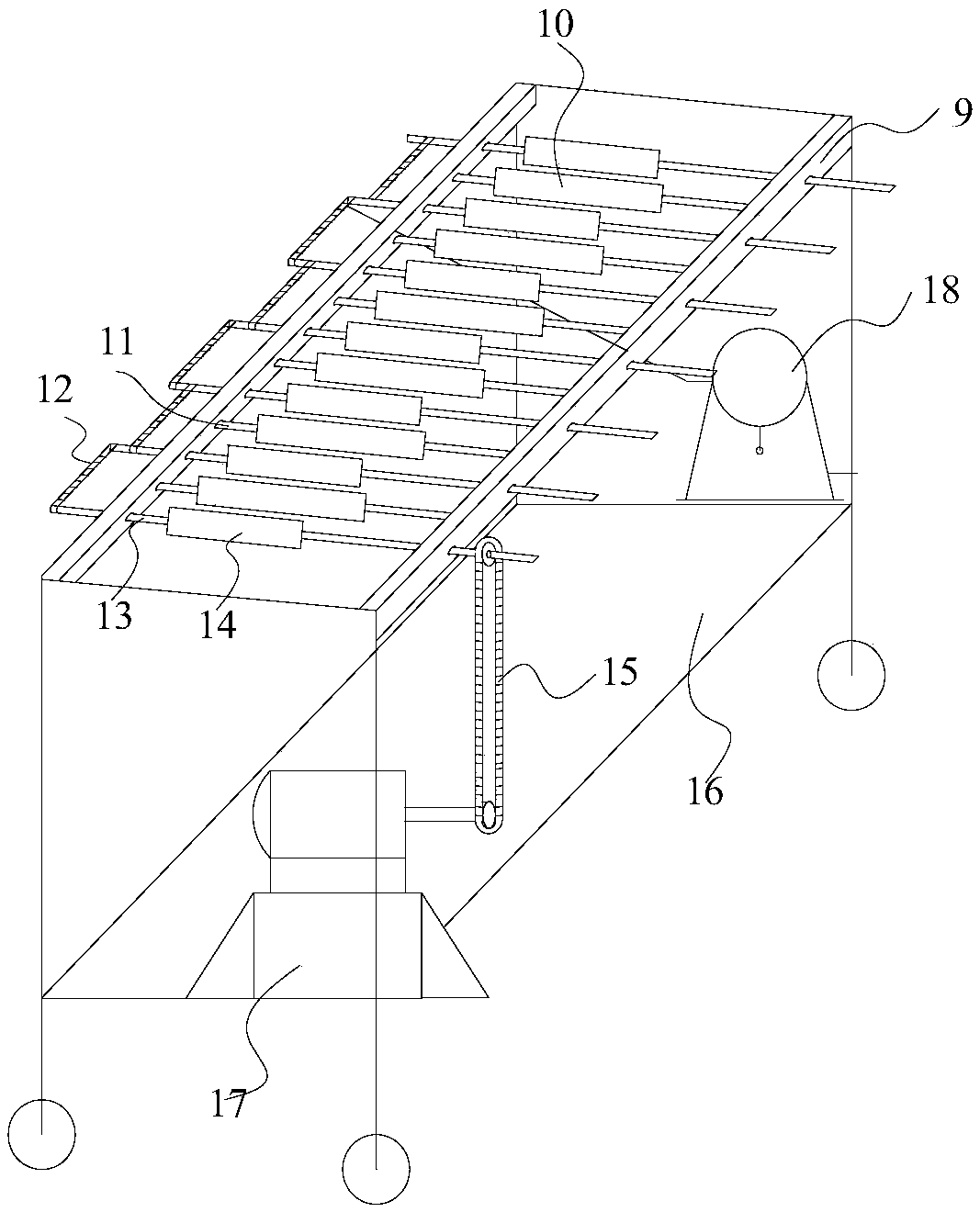 Automatic paint filling equipment