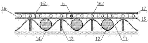 Floor heating device based on graphene heat conduction and radiation of far infrared ray