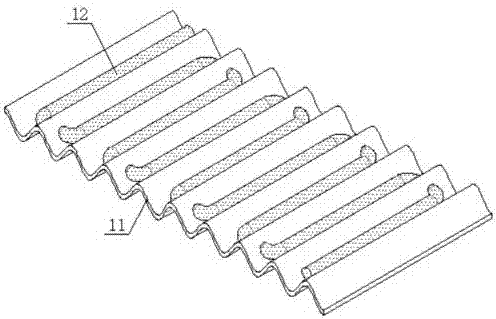 Floor heating device based on graphene heat conduction and radiation of far infrared ray